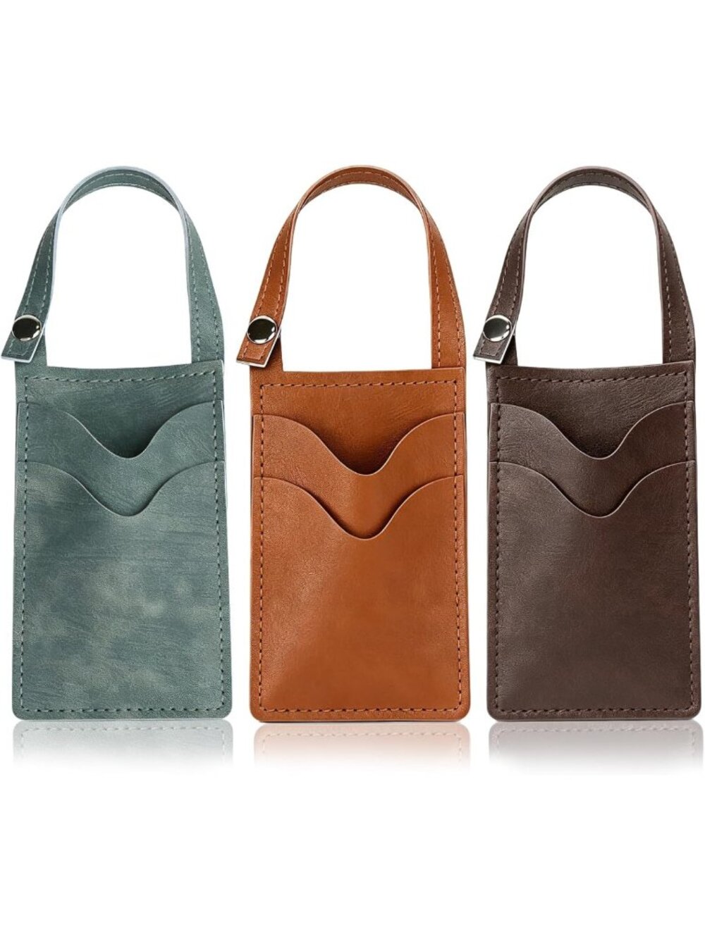 3PCS Western Boot Wallet Set - Premium Leather Concealed Wallets & Card Holders